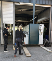 Investition in eine zusätzliche Schlagschere